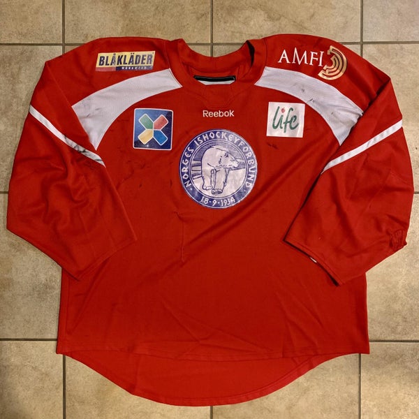 Pro Stock Team Norway Reebok Goalie Cut Jersey