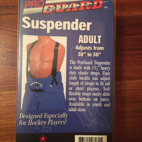 Brand New Adult Hockey Suspenders