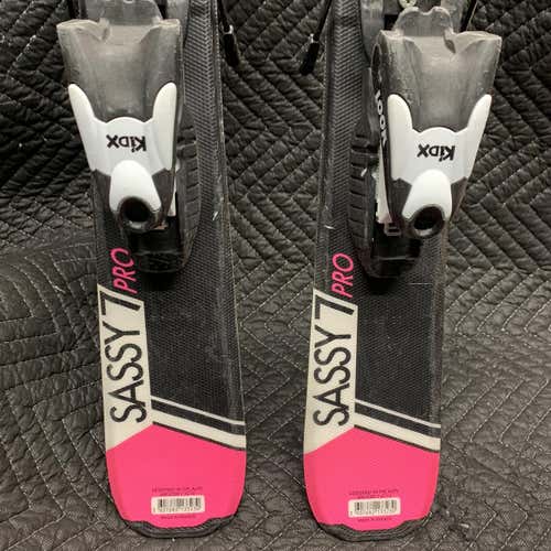 104cm Rossignol Sassy 7 With Look kidX Bindings Skis