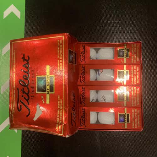 White New Titleist 12 Pack (1 Dozen) Balls