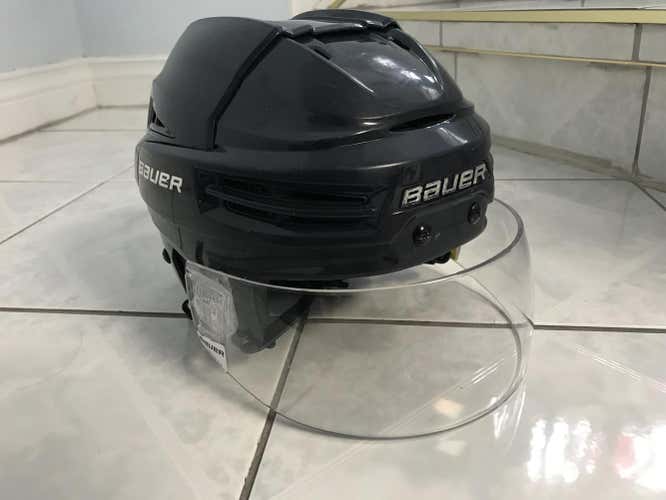 Used Medium Bauer Re-Akt 100 Helmet w/ Visor