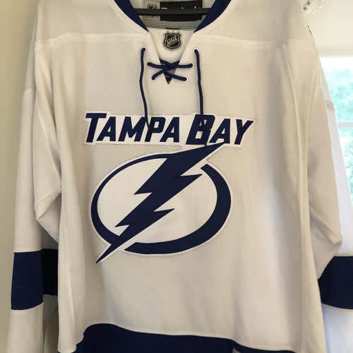 Tampa Bay Lightning Reebok Premier Jersey Size XL