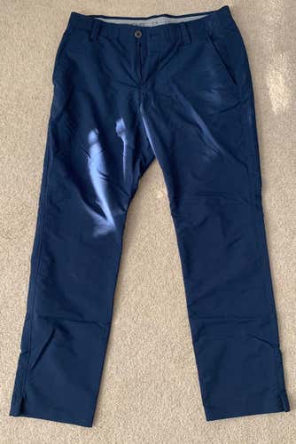 Under Armour Navy Golf Pants Size 34/32