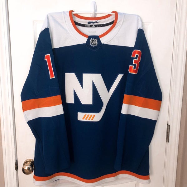 Mat Barzal New York Islanders Adidas Alternate NHL hockey jersey