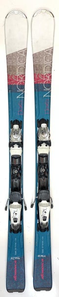 Used Nordica Elexa All Mountain Skis with Bindings Size 144