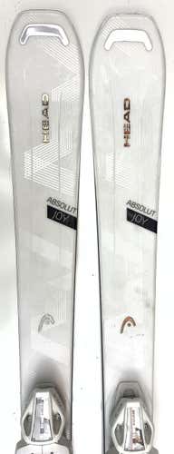 Used Head Absolute JOY All Mountain Skis with Bindings Size 143 (Option 2004824)