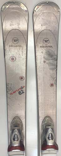 Used Rossignol Temptation 82 All Mountain Skis with Bindings Size 152 (Option 2030012)