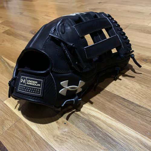 Black High School/College Outfield Flawless 12.75" Baseball Glove