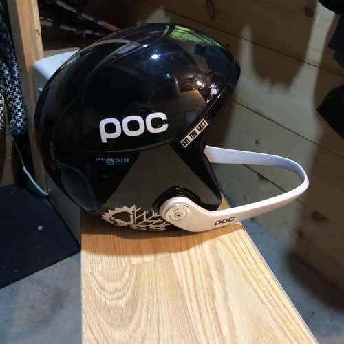 Black Unisex Medium POC Skull orbic X Helmet FIS Legal