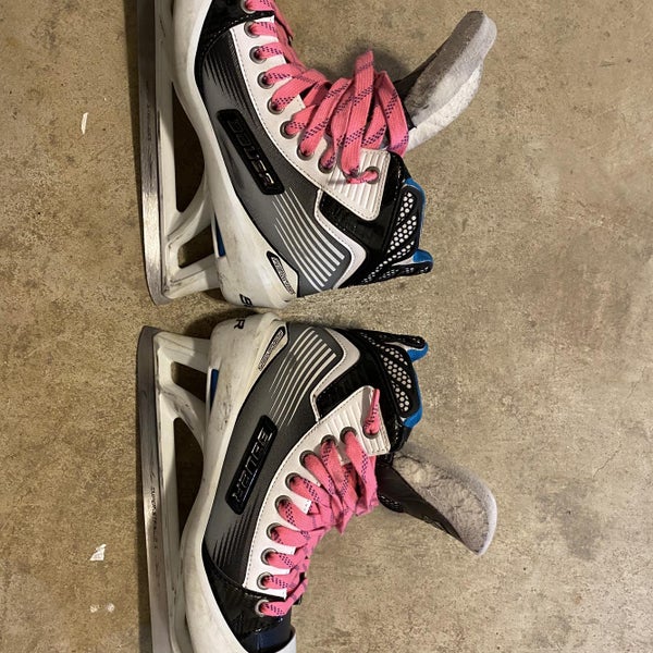 Senior Bauer Reactor 6000 Regular Width Size 8.5 Hockey Goalie Skates