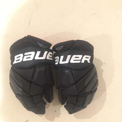 Great Condition Black Senior Bauer Vapor X100 14"  Gloves