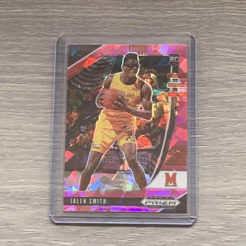 Jalen Smith 20-21 Panini Prizm Draft Picks Pink Cracked Ice Phoenix Suns RC #70