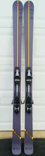 Used Bomber Powder Skis With Bindings Max Din 12