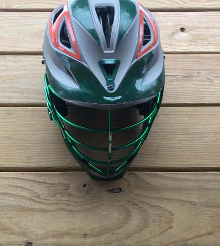 Gray Adult Player's Cascade R Helmet