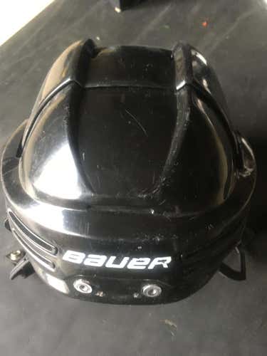 Black Used Small Bauer Re-Akt 75 Helmet