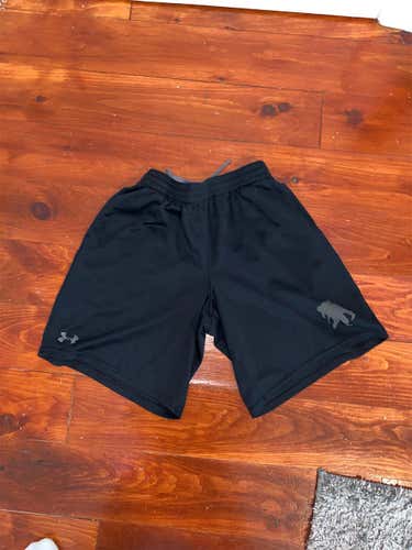 Black Adult Medium Wounded Warrior Project Under Armour Shorts