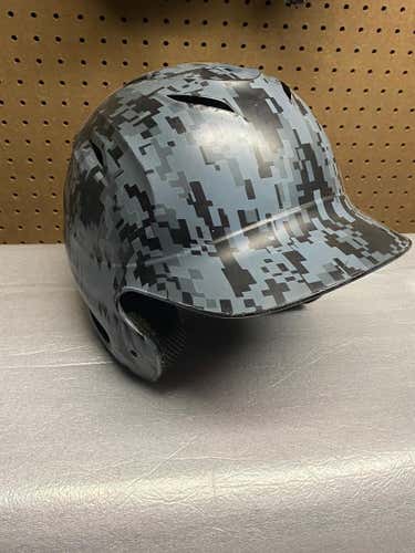Under Armour Batting Helmet- Digital Camo Blue- One Size Fits All- Used
