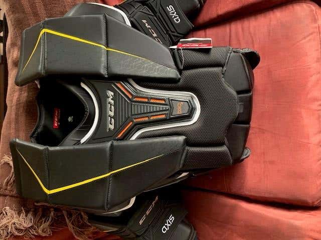Used Senior Large CCM Axis Pro Goalie Chest Protector