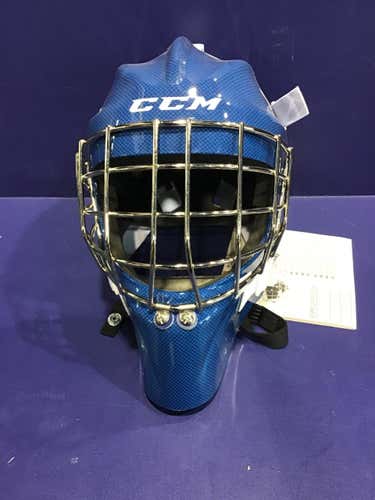 Blue New Junior CCM 1.5 Goalie Mask
