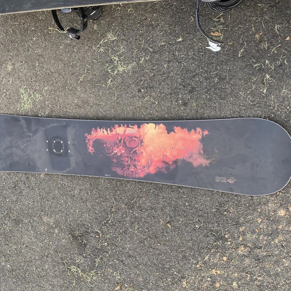 Used 5150 Peter Line Without Bindings Medium Flex True Twin Snowboard