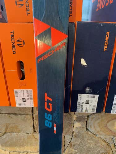 Used Fischer All Mountain Skis With Bindings