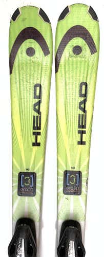 Used Head REV 75 All Mountain Skis with Bindings Size 142 (Option 2011335)