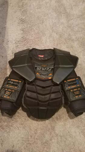 New Senior Large CCM Premier Pro Chest and Arm Protector Goalie Chest Protector