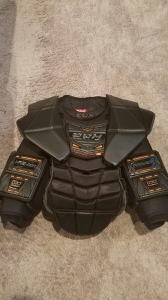 New Senior Large CCM Premier Pro Chest and Arm Protector Goalie Chest Protector