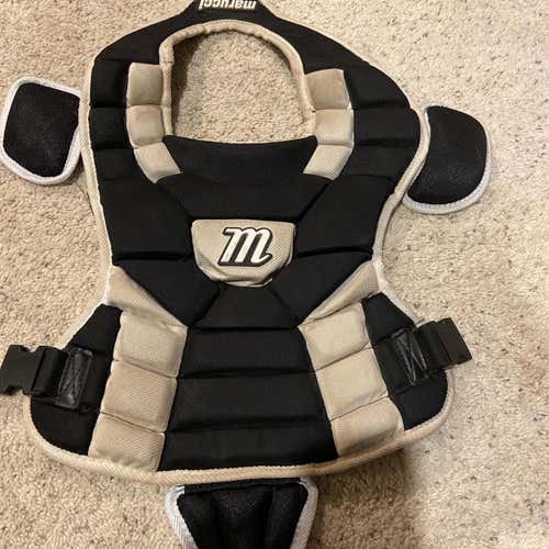 Black Youth Marucci Catcher's Chest Protector