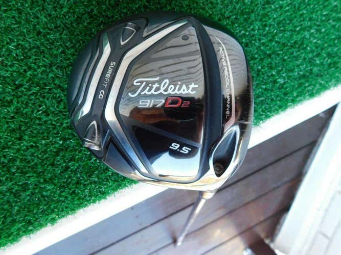 Titleist 917D2 9.5* Driver w/ Fujikura Speeder 661 Evolution Stiff Flex Shaft