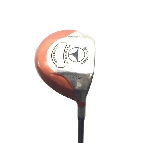Used Taylormade Firesole 10.5 Degree Graphite Stiff Golf Drivers