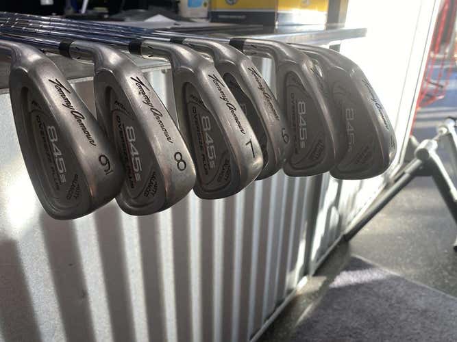 Used Tommy Armour 845s 4i-9i Steel Regular Golf Iron Or Hybrid Sets