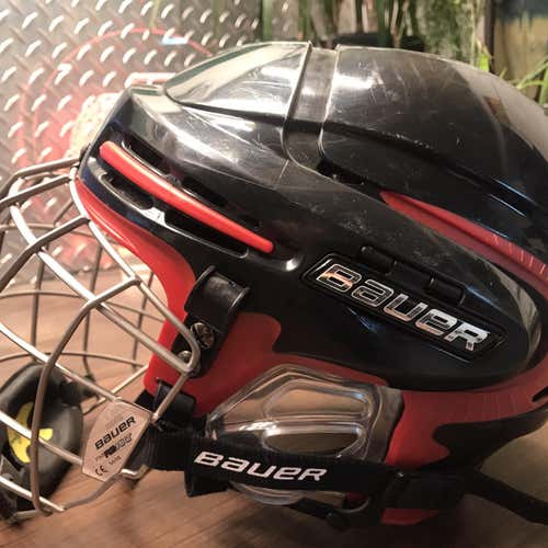 Black Used Medium Bauer BHH9900 Helmet