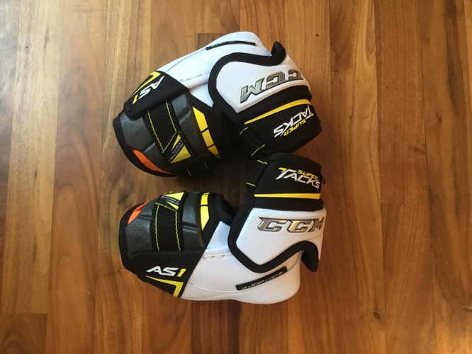 Used Junior Large CCM Super Tacks AS1 Elbow Pads