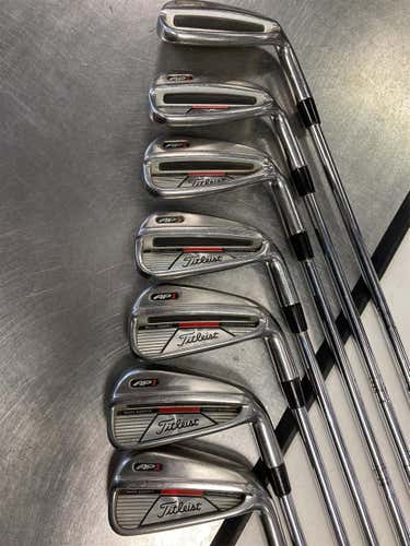 Men's Right Handed AP1 Stiff Flex Steel Shaft Iron Set