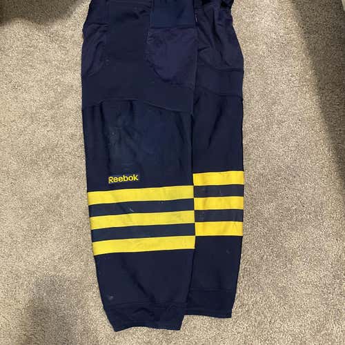 Blue Senior Large Reebok Pro Stock Socks