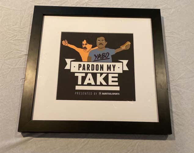 PMT Logo Framed picture (16x16x1)