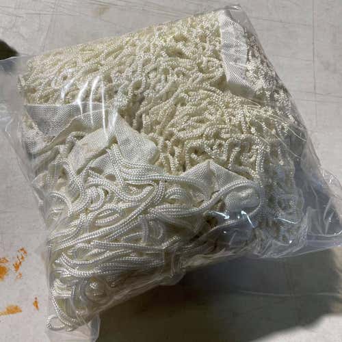 Lightly Used 5mm White Official Lacrosse Net 6x6x7
