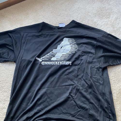 Black Adult Large Cascade Jersey