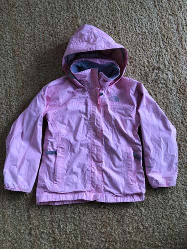 Pink girl's Youth Used Small The North Face Jacket