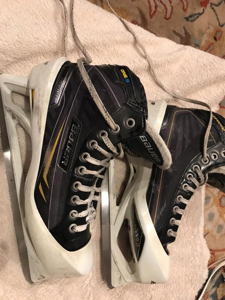 Senior Bauer Supreme one.9 Regular Width Size 10 Goalie Skates