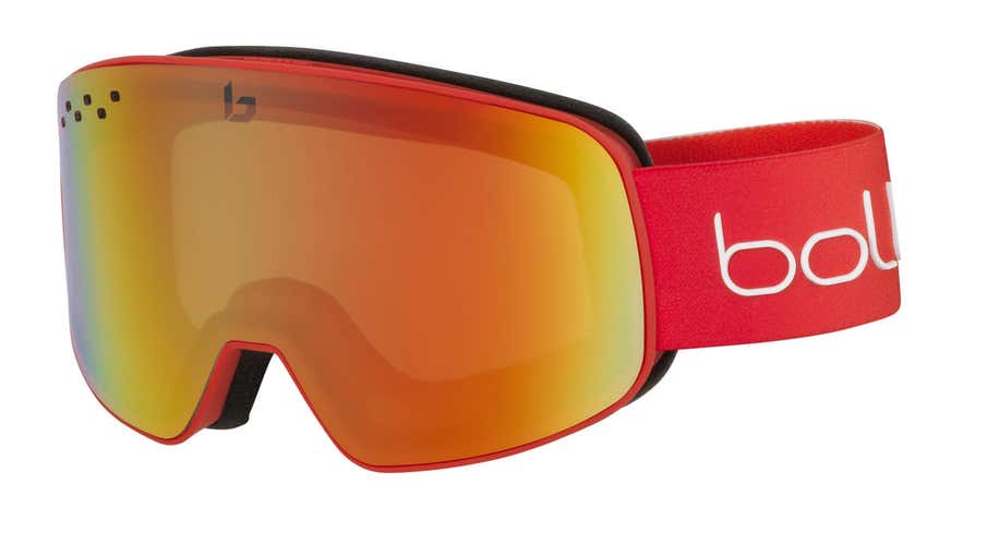 Bolle Nevada Fire Red Phantom ski goggles