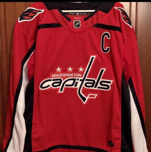 “New” Washington Capitals Alexander Ovechkin Red Adult Size 52 Adidas Jersey
