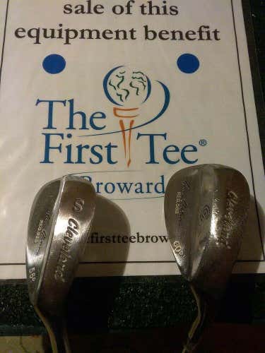 Cleveland Tour Action REG.588 Wedge set (Sand Wedge & Lob Wedge) Steel shafts