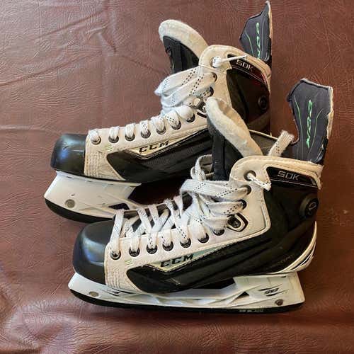 Used Senior CCM RibCor 50K Hockey Skates Regular Width Size 9