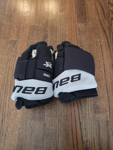 Black Senior New Bauer Vapor 1X Pro Lite Gloves 14" Pro Stock