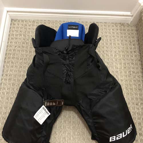Black Senior Large Bauer Nexus Custom Pro Pro Stock Hockey Pants