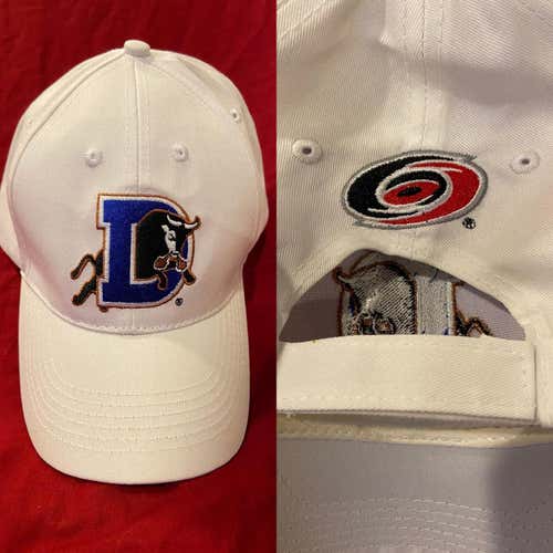 Durham Bulls / Carolina Hurricanes SGA White Adult One Size Fits All Other Hat