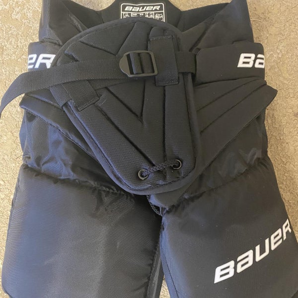 Black Junior Small Bauer S170 Hockey Goalie Pants