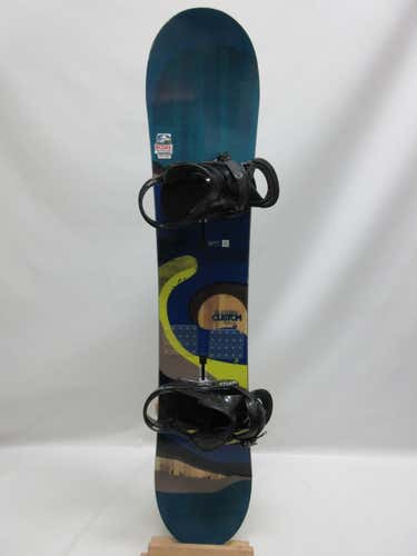 Burton Custom Smalls 133 cm Snowboard W/ Burton Mission Bindings